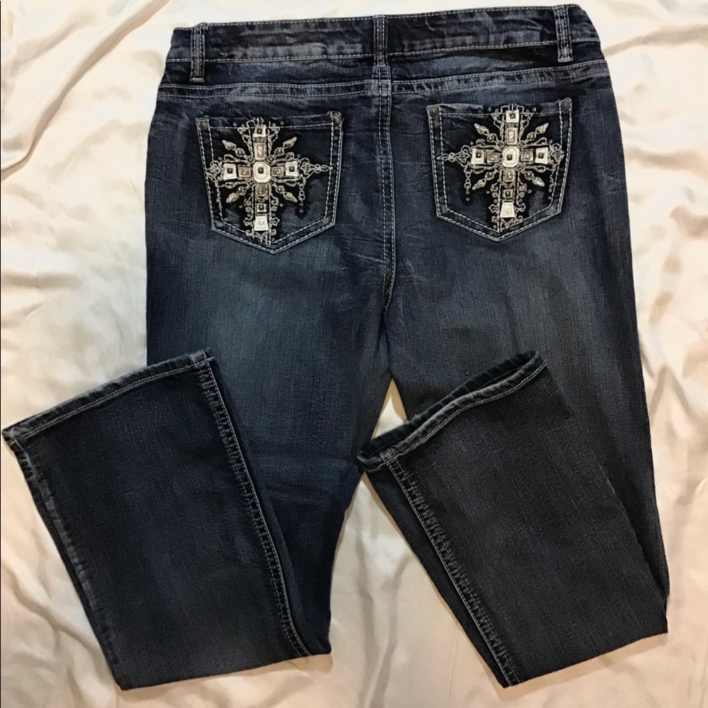 Decorative Blue Jeans